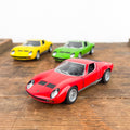 Voiture Lamborghini Miura miniature en métal